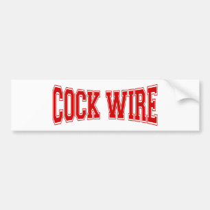 COCKWIRE BUMPERSTICKER