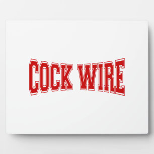 COCKWIRE FOTOPLAAT