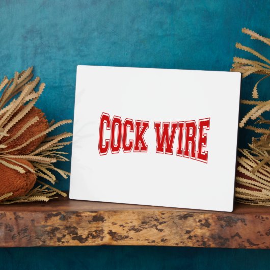 COCKWIRE FOTOPLAAT (Zijkant)