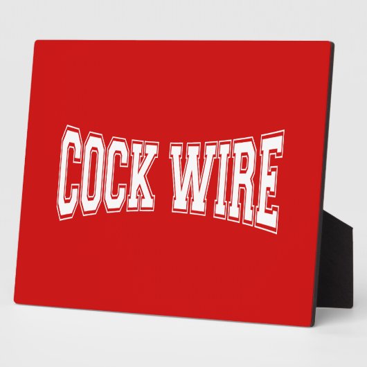 COCKWIRE FOTOPLAAT (Zijkant)