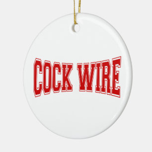 COCKWIRE KERAMISCH ORNAMENT