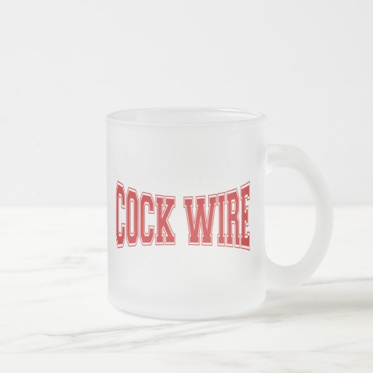 COCKWIRE MATGLAS KOFFIEMOK (Rechts)