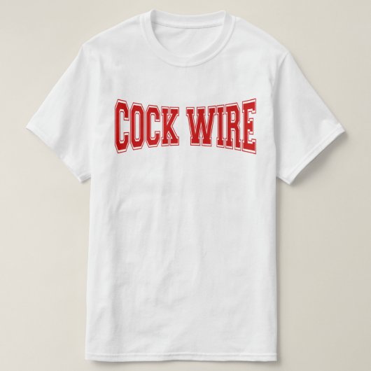 COCKWIRE T-SHIRT (Design voorkant)