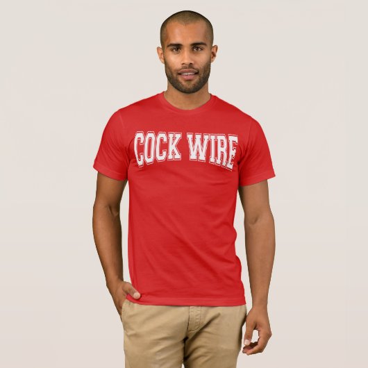 COCKWIRE T-SHIRT (Voorkant volledig)
