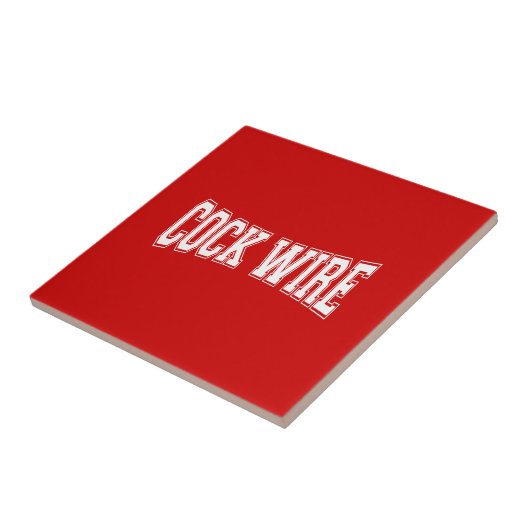 COCKWIRE TEGELTJE (Zijkant)