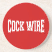 COCKWIRE ZANDSTEEN ONDERZETTER (Voorkant)
