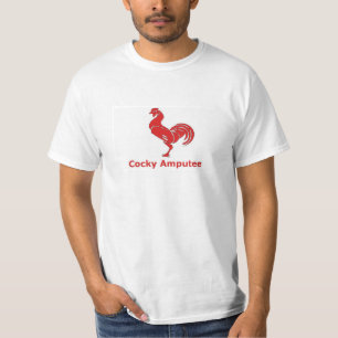 Cocky Amputee T-shirt