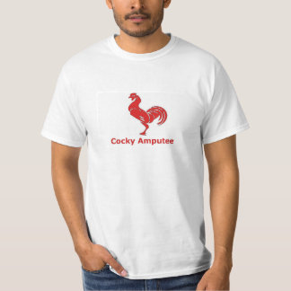 Cocky Amputee T-shirt