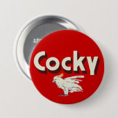 Cocky Button (Voorkant /achterkant)