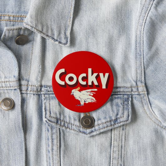 Cocky Button (In situ)