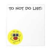 Cocky Face Grumpey Notitieblok (Voorkant)