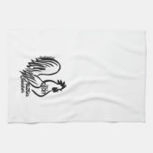 Cocky Moeder Clucker Dish Towel Theedoek (Horizontaal)