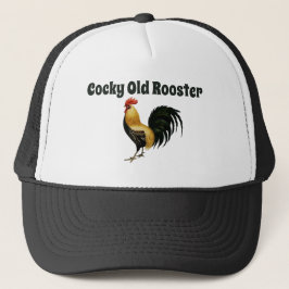 Cocky Old Rooster Trucker Pet