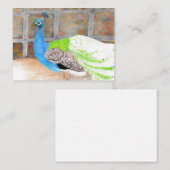 "Cocky" originele kunst Notitiekaartje (Voorkant / Achterkant)