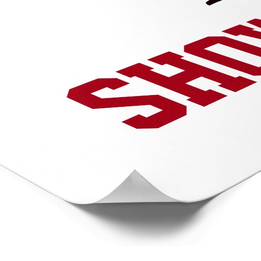 Cocky Rooster Poster (Hoek)