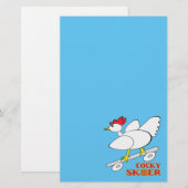 Cocky Skater Briefpapier (Voorkant / Achterkant)
