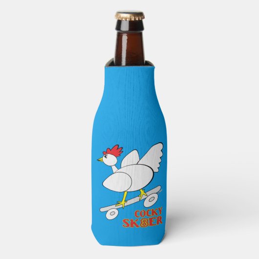 Cocky Skater Flesjeskoeler (Fles Voorkant)