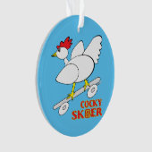Cocky Skater Ornament (voorkant)