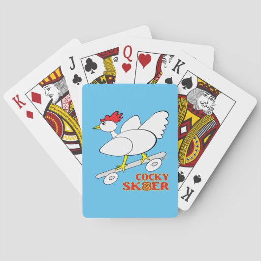 Cocky Skater Pokerkaarten (Achterkant)