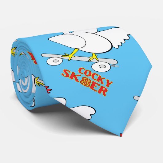 Cocky Skater Stropdas (Opgerold)