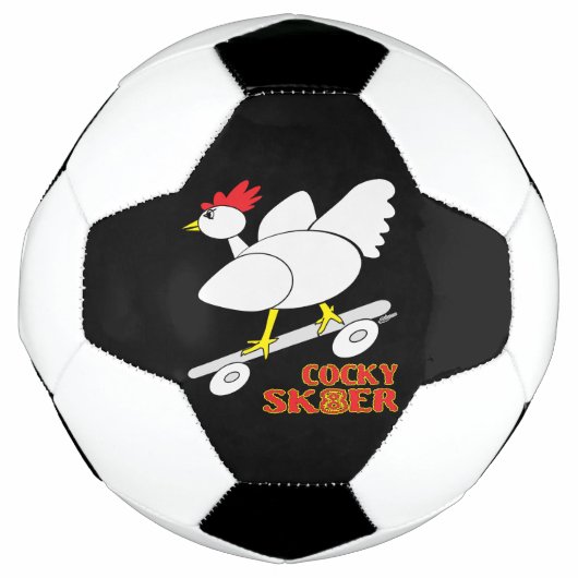 Cocky Skater Voetbal (Voorkant)