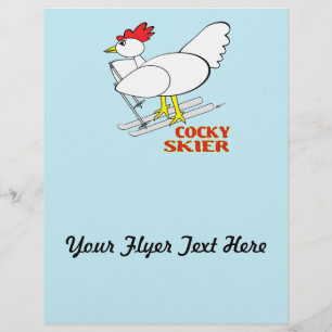 Cocky Skier Flyer
