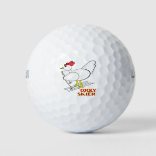 Cocky Skier Golfballen