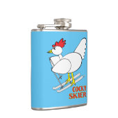 Cocky Skier Heupfles (Rechts)