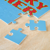 Cocky Skier Legpuzzel (Zijkant)