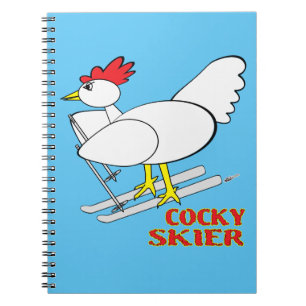 Cocky Skier Notitieboek