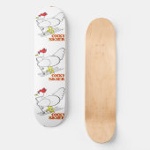 Cocky Skier Persoonlijk Skateboard (Voorkant)