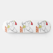 Cocky Skier Persoonlijk Skateboard (Horizontaal)