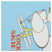 Cocky Skier Stof (Close Up)