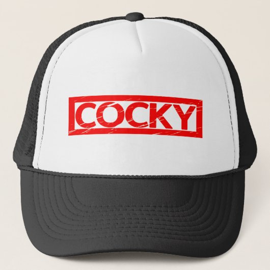 Cocky Stamp Trucker Pet (Voorkant)