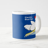 Cocky Surfer Grote Koffiekop (Voorkant rechts)