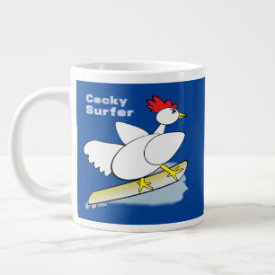 Cocky Surfer Grote Koffiekop