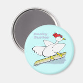 Cocky Surfer Magneet (Voorkant / Achterkant)