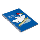 Cocky Surfer Notitieboek (Rechterzijde)