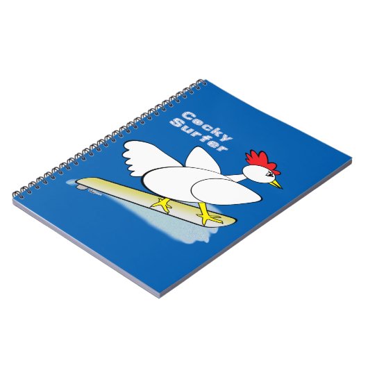 Cocky Surfer Notitieboek (Linkerzijde)