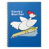Cocky Surfer Notitieboek (Voorkant)