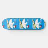 Cocky Surfer Persoonlijk Skateboard (Horizontaal)