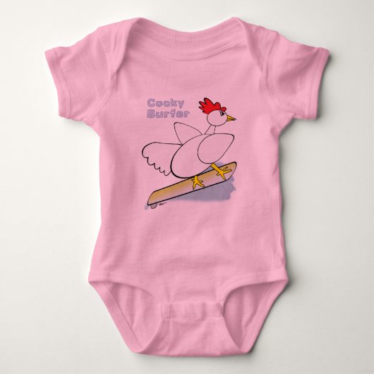 Cocky Surfer Romper (Voorkant)