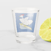 Cocky Surfer Shot Glas (Achterkant)
