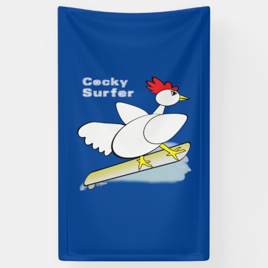 Cocky Surfer Spandoek (Verticaal)