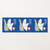 Cocky Surfer Yogamat (Voorkant (horizontaal))