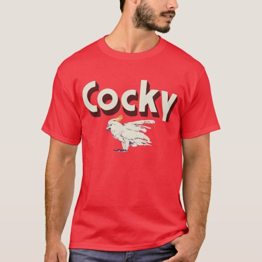 Cocky T-Shirt (Voorkant)