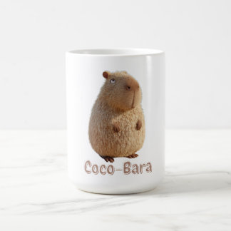Coco-Bara vibes. Capybara Core: Kokosnoot Couture Koffiemok