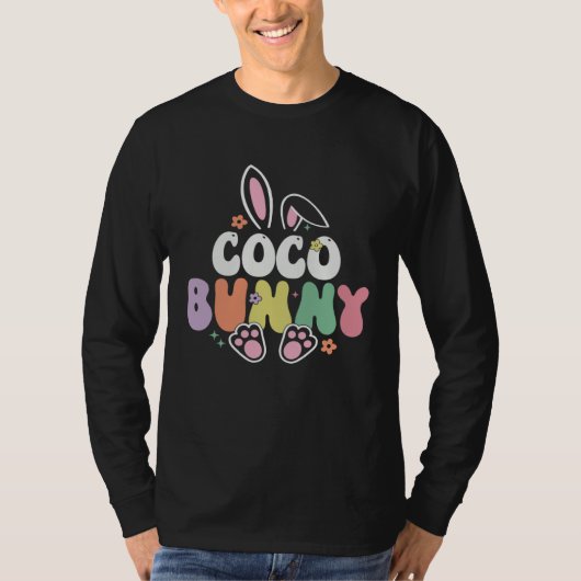 Coco Bunny Women Easter Day Rabbit Grandma Family  T-shirt (Voorkant)
