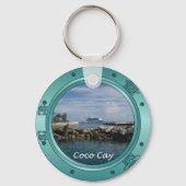 Coco Cay, Bahamas Sleutelhanger (Voorkant)