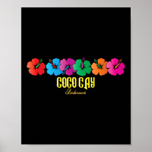 Coco Cay Bahamas Souvenirs Familie Vakantie Cruise Poster